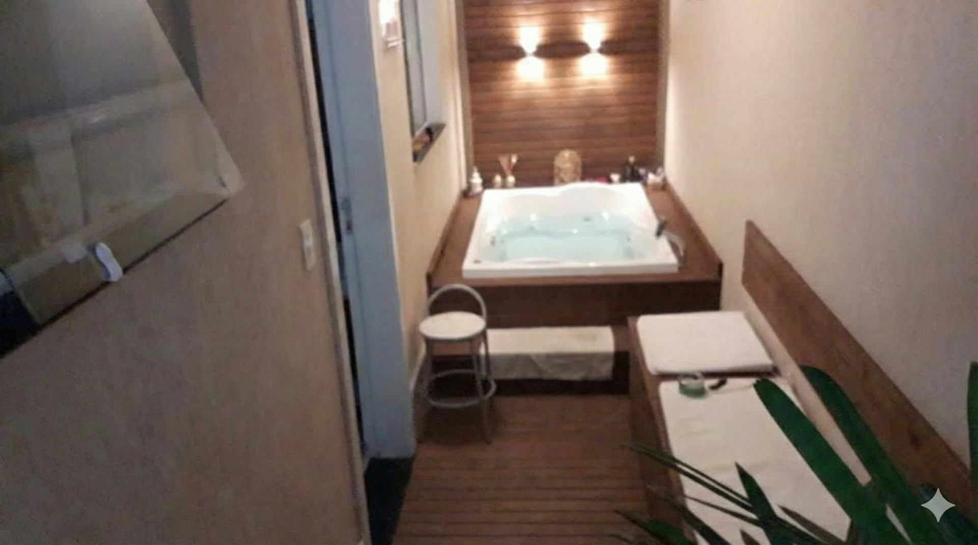 Hidromassagem coberta